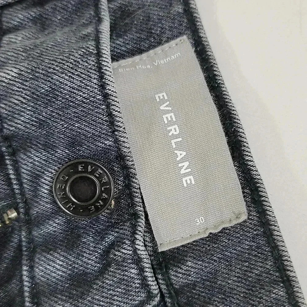 Everlane The Denim Skirt Jean mini washed black - Picture 7 of 12